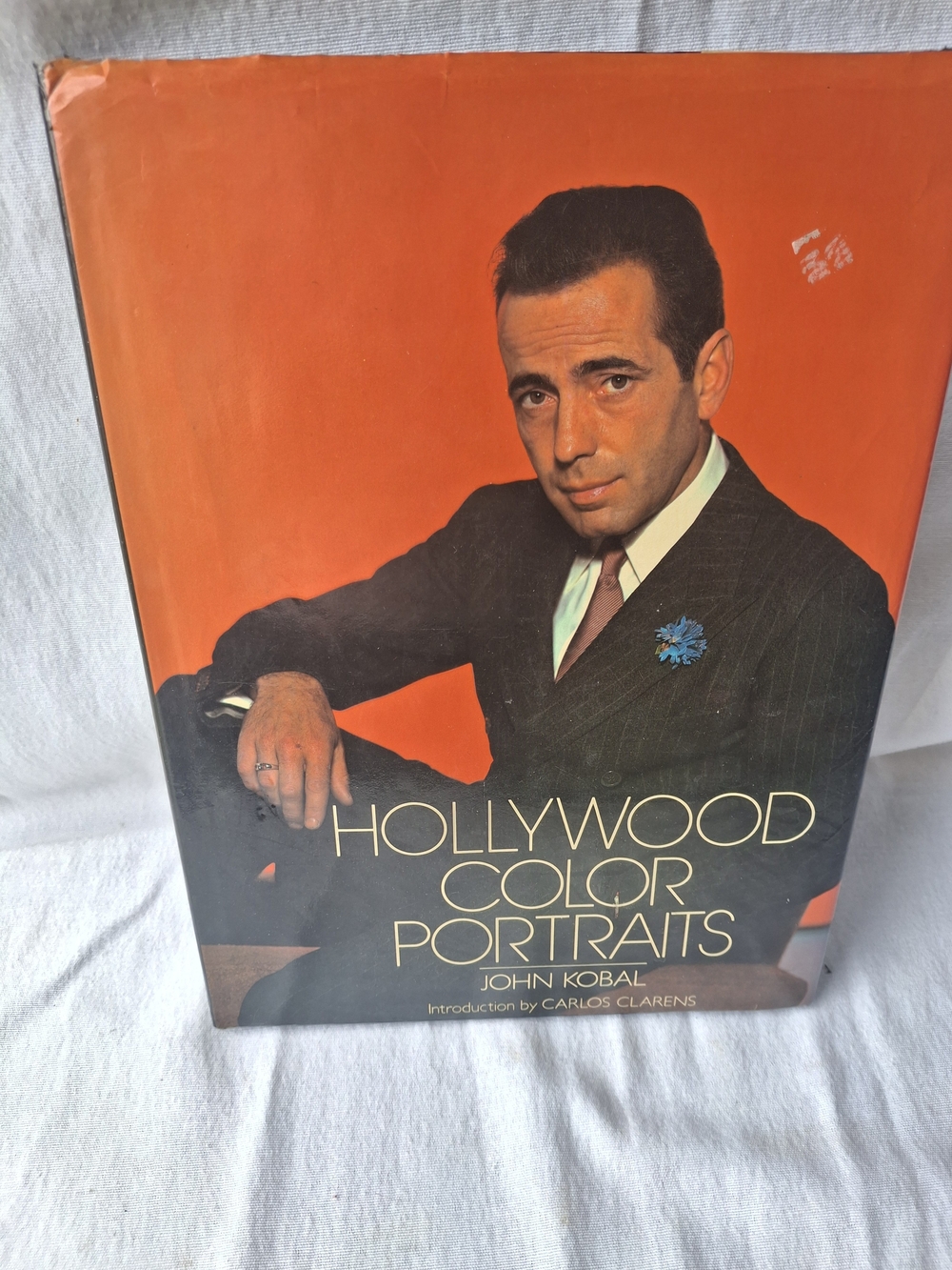 Hollywood Color Portraits Hardcover Book - Orange Cover